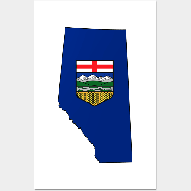 Alberta Love Wall Art by somekindofguru